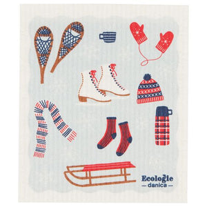 Alpine Adventure -  Swedish Dishcloth