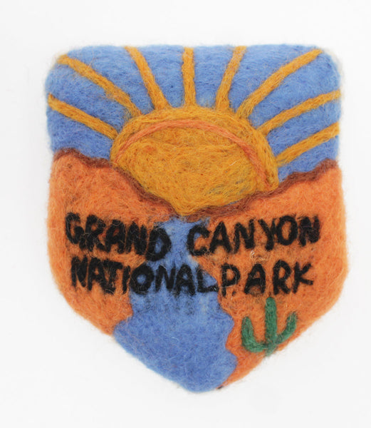 Handcrafted National Park Felt Ornaments (Numerous Parks)