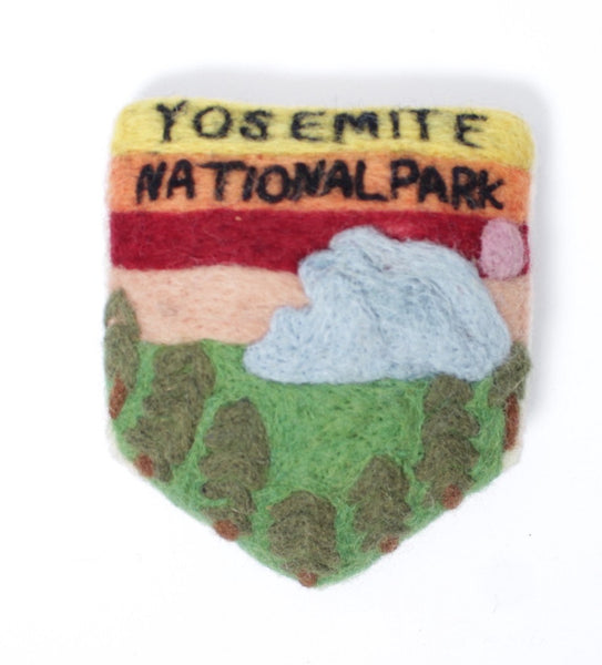 Handcrafted National Park Felt Ornaments (Numerous Parks)