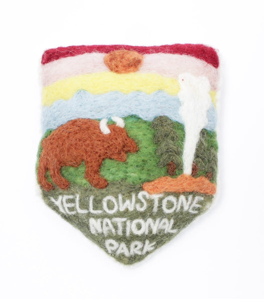 Handcrafted National Park Felt Ornaments (Numerous Parks)