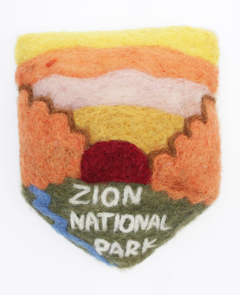 Handcrafted National Park Felt Ornaments (Numerous Parks)