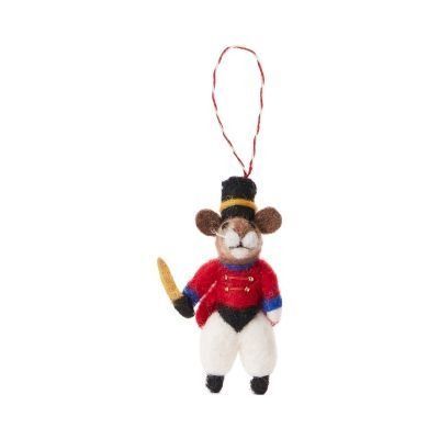 Felt Mouse King Ornament (Nutcracker)