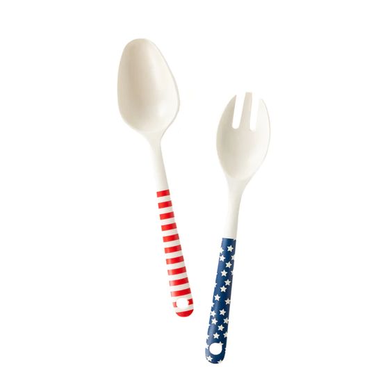 Stars and Stripes Serving Utensils